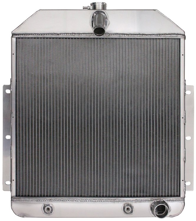 Aluminum Radiator for 1948-1952 Ford F-Series Trucks w/Chevy V8 Engine Conversion [Auto Trans]