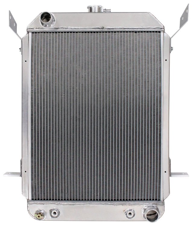 Aluminum Radiator for 1940 Ford Deluxe w/Chevy V8 Engine Conversion [Auto Trans]