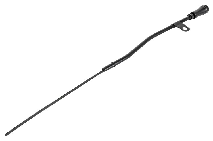 Engine Oil Dipstick and Tube Kit w/Billet Aluminum Handle for Ford Small Block 260-302 V8 Engines [Black]