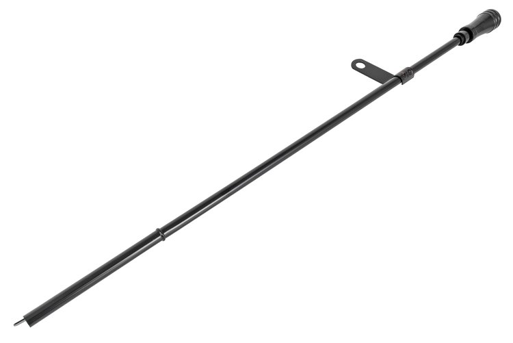 Engine Oil Dipstick and Tube Kit w/Billet Aluminum Handle for 1965-1990 Chevy Big Block V8 Engines [Black]