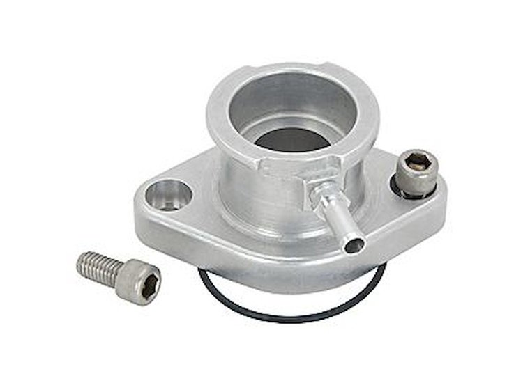 Intake Manifold Fill Neck for Small Block & Big Block Chevy/Chrysler [Clear]