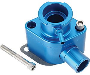 Intake Manifold Fill Neck Kit Blue Anodize