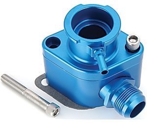 Intake Manifold Fill Neck Kit Blue Anodize