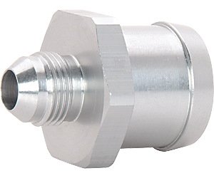 -8AN to 1-1/4" Radiator Hose Fitting
