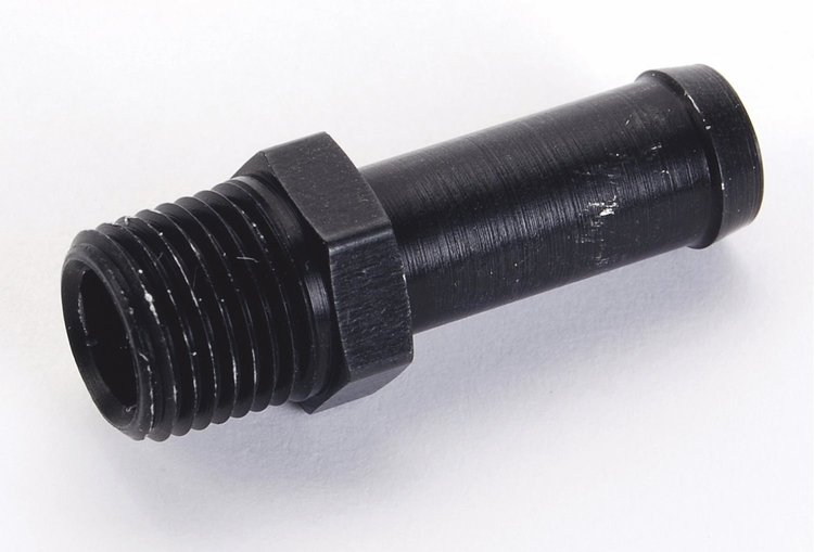 Billet Overflow Fitting 1/8" NPT x 5/16" Hose