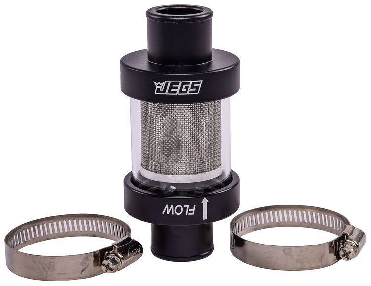 Inline Coolant Filter [1 1/4 in. OD, Black]