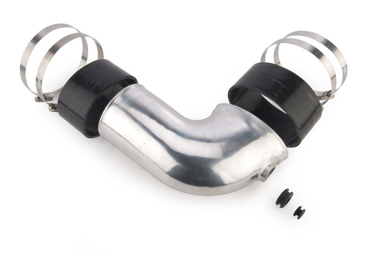 Cast Aluminum 90-degree LT1 Intake Elbow [Silver Powder Coat]
