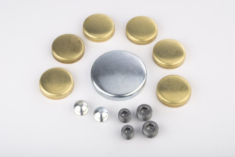 Brass Freeze Plug Kit for 1968-1978 Big Block Ford 429-460