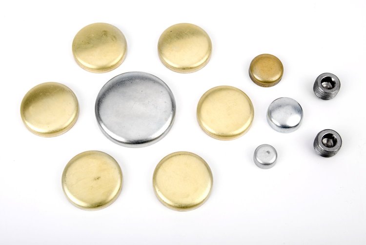 Brass Freeze Plug Kit for 1968-1982 Oldsmobile 350-455