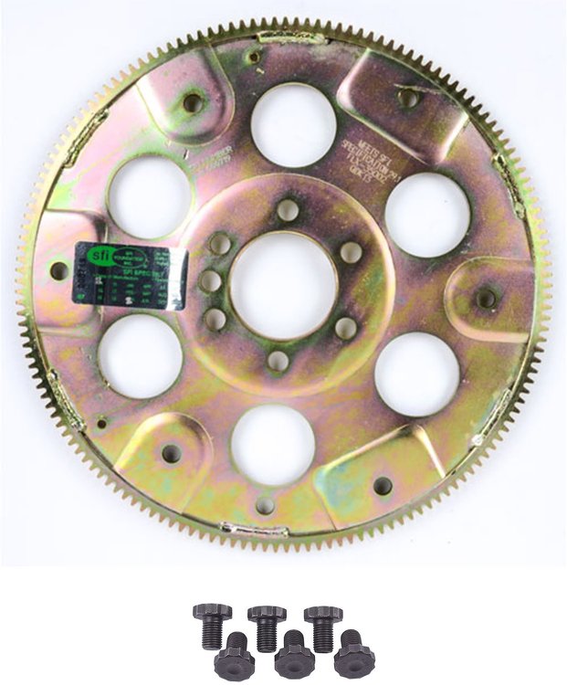Heavy-Duty SFI Flexplate & Bolt Kit for 1957-1985 Small Block/Big Block Chevy and 90 degree V6, 153-Tooth [Internally Balanced]