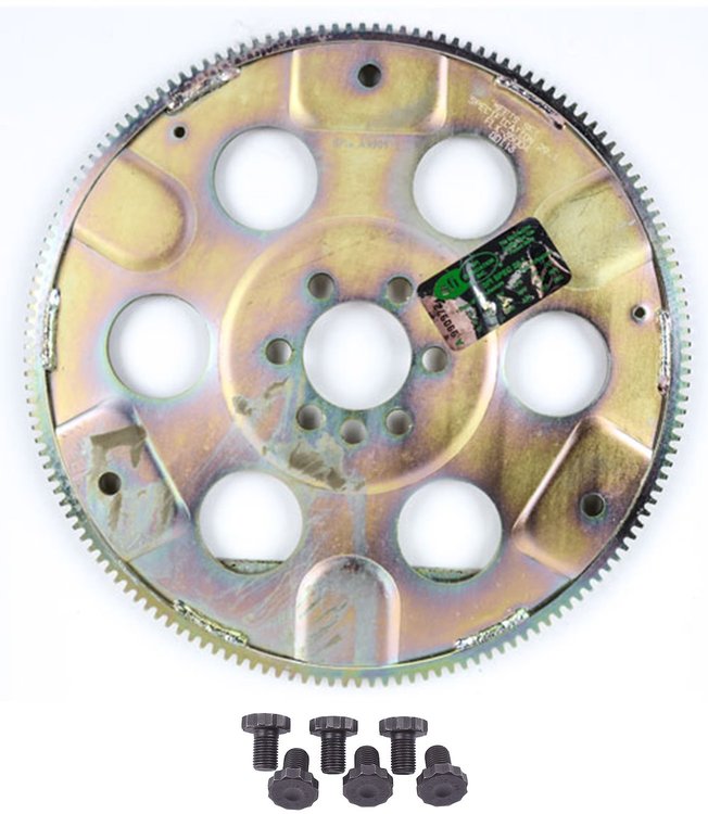 Heavy-Duty SFI Flexplate & Bolt Kit for 1986-1997 Small Block Chevy & 90 Degree V6, 153-Tooth [Externally Balanced]