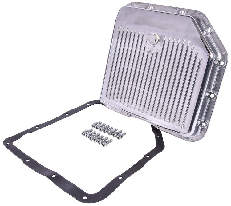 Polished Aluminum GM TH350 Transmission Pan