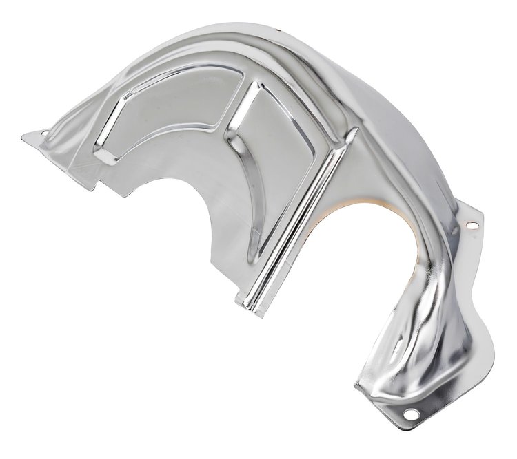 Flexplate Inspection Cover for 1962-1973 Chevy Powerglide Automatic Transmission [Chrome]