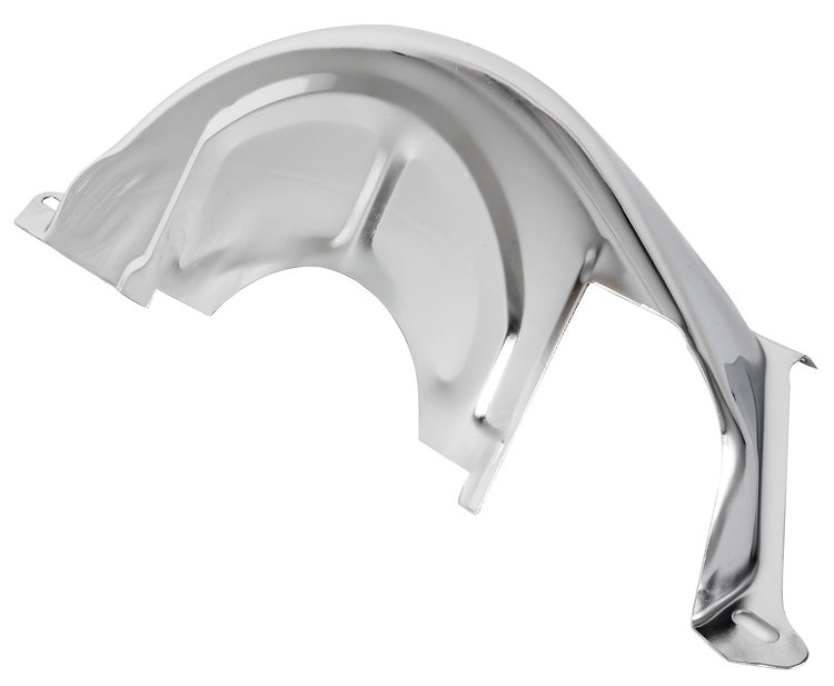 Flexplate Inspection Cover for Chevy TH350 & TH400 Automatic Transmissions [Chrome]
