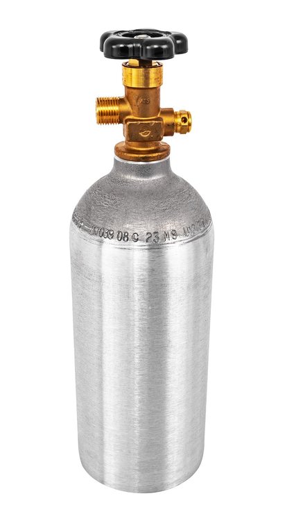 CO2 Bottle [Valve Length: 14 in.]