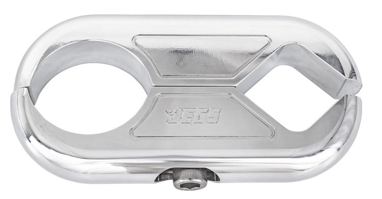 CO2 Bottle Roll Bar/Tubing Mount Polished