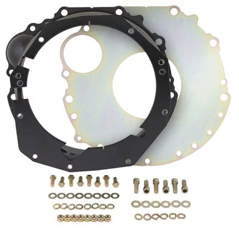 Engine to Transmission Bellhousing Adapter Kit for GM Gen III, Gen IV LS, Gen V LT Engines to Muncie, Jerico, T5, T56, TKO, TKX