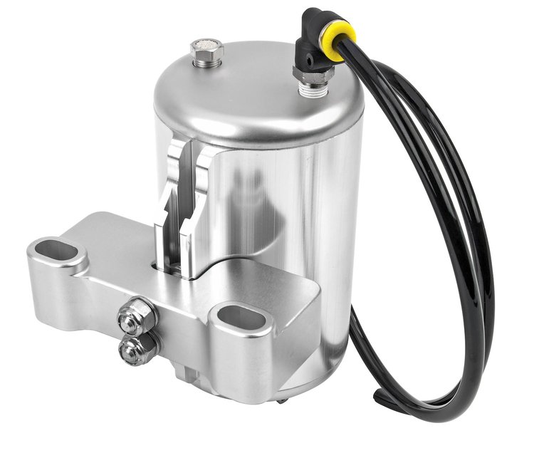 Universal Automatic Transmission Catch Can Billet Construction