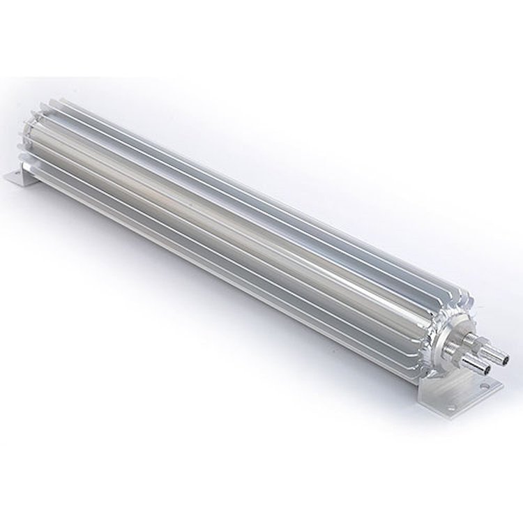 Dual Pass Automatic Transmission Cooler - 21 Ounce [Satin Aluminum]