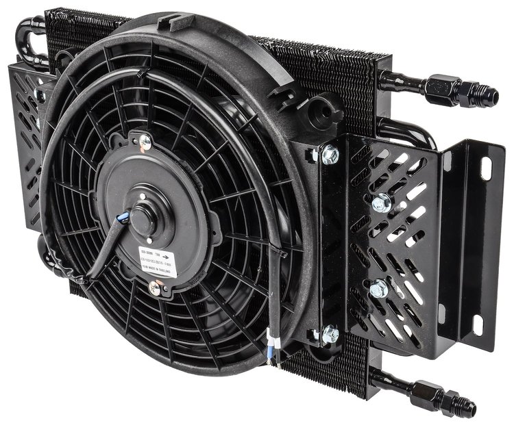 High-Performance Transmission Cooler with Fan [26,000 GVW]