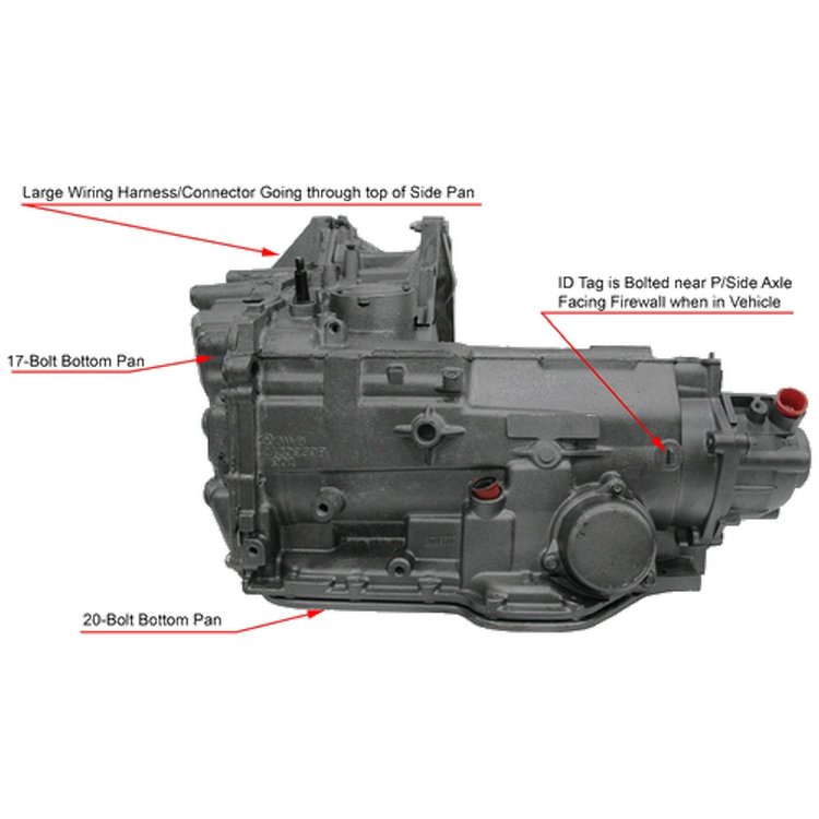 4T65E Reman Auto Trans Fits 2000-2002 Buick Regal & Pontiac Grand Prix w/3.8L V6 Eng.