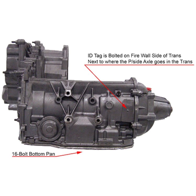 4T80E Reman Auto Trans Fits 2002-2003 Cadillac Deville, Seville w/4.6L Triton V8 Eng.