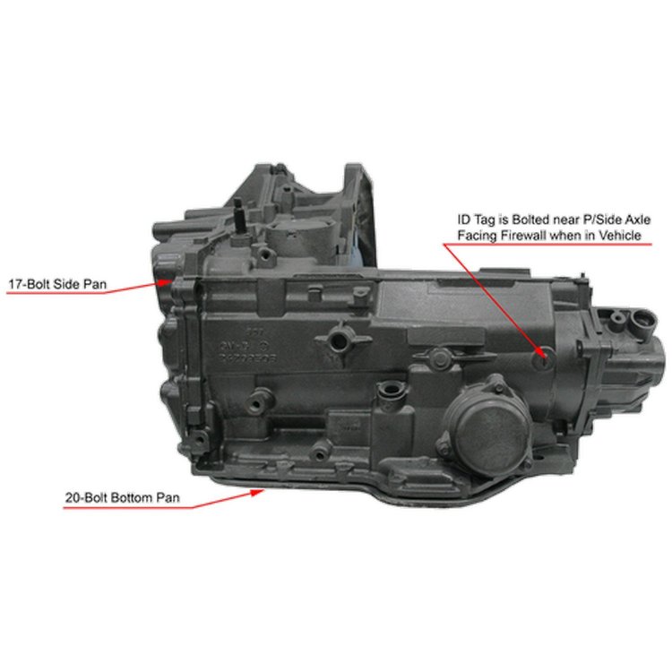 4T65E Reman Auto Trans Fits Select 2006-2008 Buick, Chevrolet, Pontiac & Saturn Models w/3.5L & 3.9L V6 Eng.