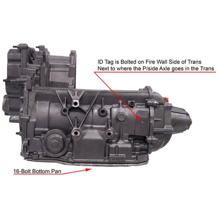 4T80E Reman Auto Trans Fits 2005 Cadillac Deville,  Pontiac Bonneville w/4.6L V8 Eng.