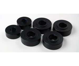 Solid Aluminum Body/Frame Mounts for Select 1967-1981 Buick, Chevrolet, Oldsmobile and Pontiac Models