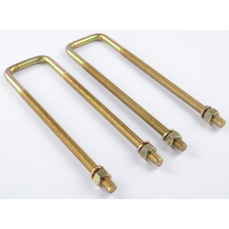 2 5/8 in. x 12 in. Square Axle U-Bolt Kit Grade 5
