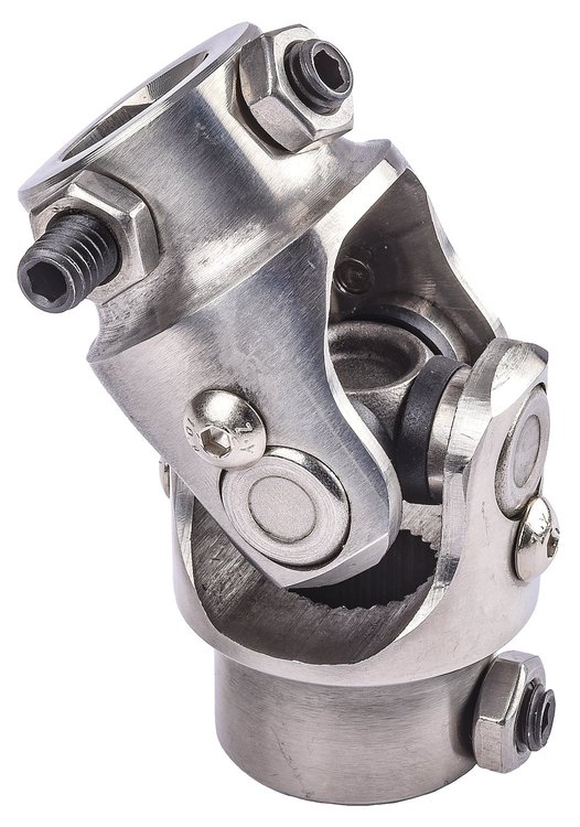 Steering U-Joint 3/4 in. DD x 3/4 in.-36 Spline [Nickel-Plated]