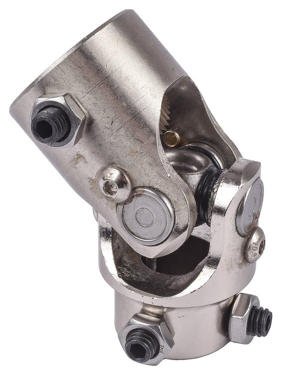 Steering U-Joint 3/4 in. DD x 1 in.-48 Spline [Nickel-Plated]