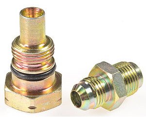 Power Steering Flow Control Valve, Fits most: GM Saginaw-Style Power Steering Pumps