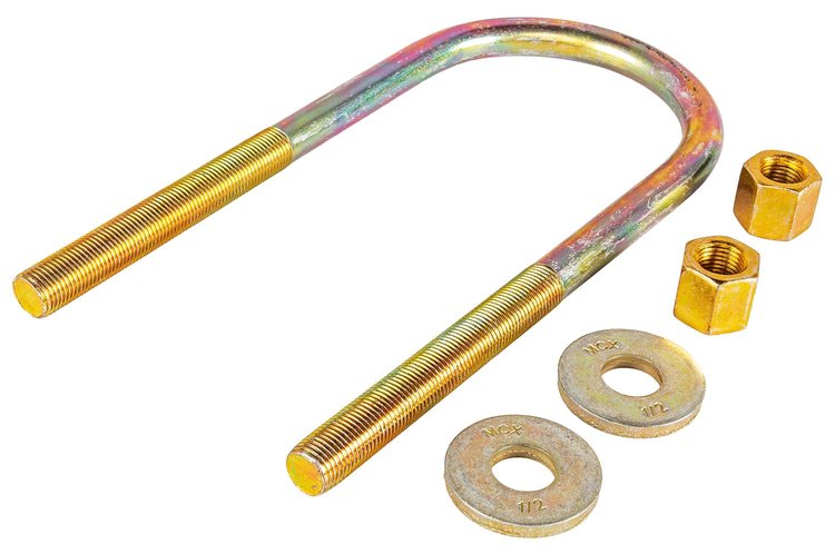 Leaf Spring Axle U-Bolt [3 in. I.D. x 7.625 in. L]