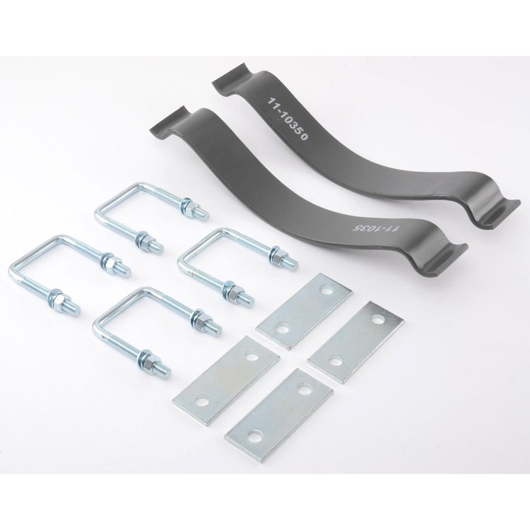 Over Leaf Spring Assist Adds Additional 1500lbs Load Capacity