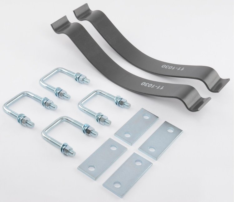 Over Leaf Spring Assist Adds Additional 1000lbs Load Capacity