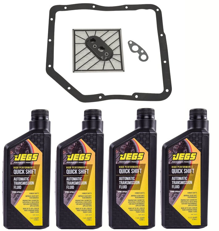 Transmission Filter, Gasket & Fluid Kit for TH350 Chevy, BOP (including metric)
