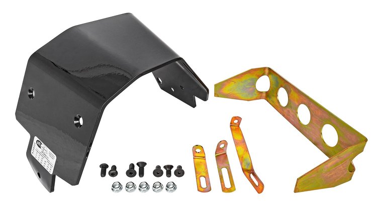 Powerglide Transmission Shield [Black]