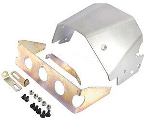 Powerglide Trans Shield Silver