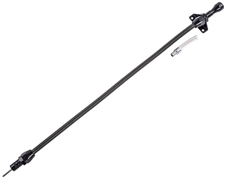 Flexible Braided Transmission Dipstick for Chrysler 727, 904, 518 [Black]