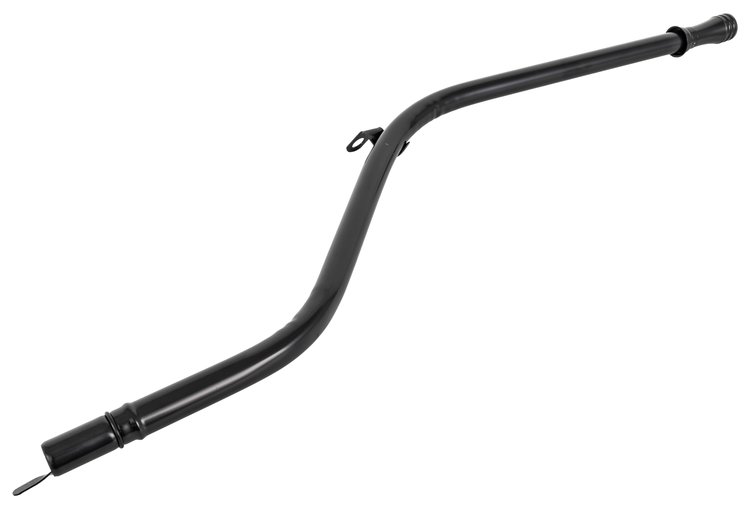 Transmission Dipstick and Tube Kit w/Billet Aluminum Handle and Black Tube for GM TH350 Automatic Trans., 27 in. L [Black]