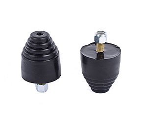 Bump Stops/Snubbers Black (pair)