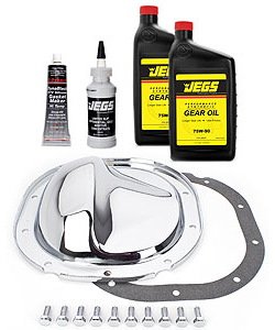 Chrome Differential Cover Kit Ford 8.8 in. 10-Bolt [1981-2013 Except IRS]