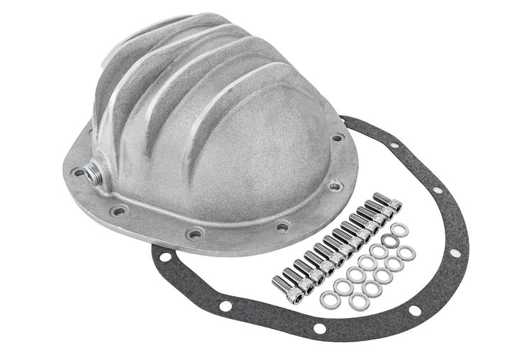 Cast Aluminum Differential Cover for GM 8.875 in. 12-Bolt Truck [Natural]