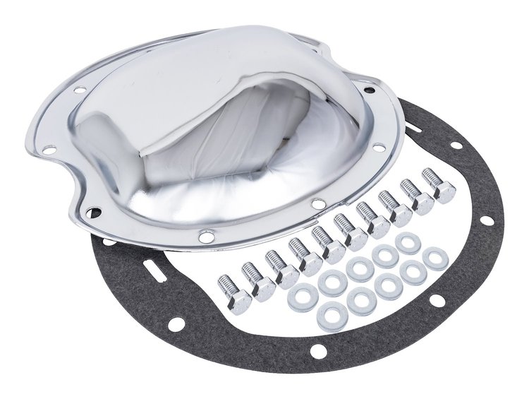 Chrome Differential Cover for GM 8.2 in. 10-Bolt