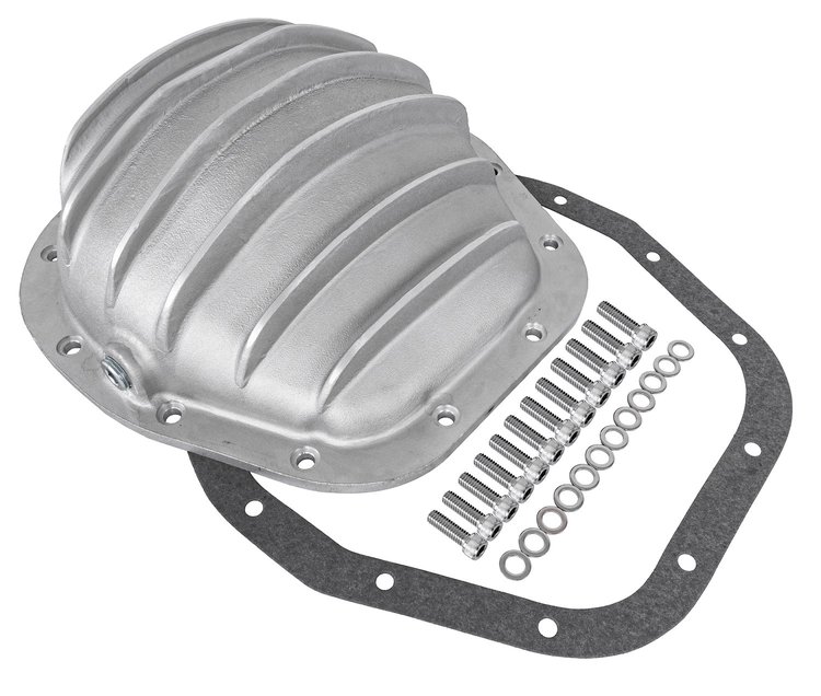 Cast Aluminum Differential Cover for Ford 10.25 in. and 10.5 in. 12-Bolt Truck [Natural]