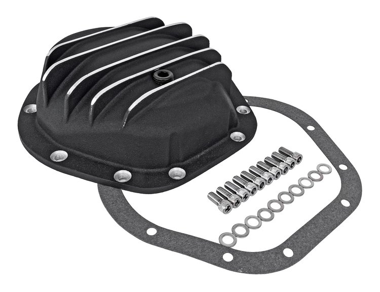 Cast Aluminum Differential Cover for Dana 44 10-Bolt [Black]