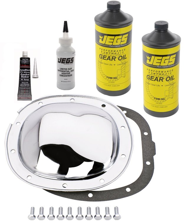 Chrome Differential Cover Kit GM 7.5 in. 10-Bolt [1977-1986]