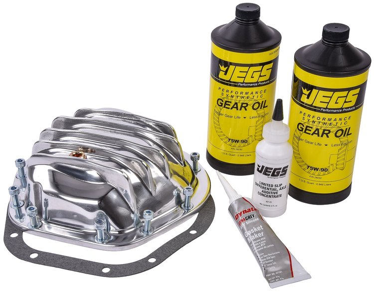 Cast Aluminum Differential Cover Kit Dana 44 10-Bolt