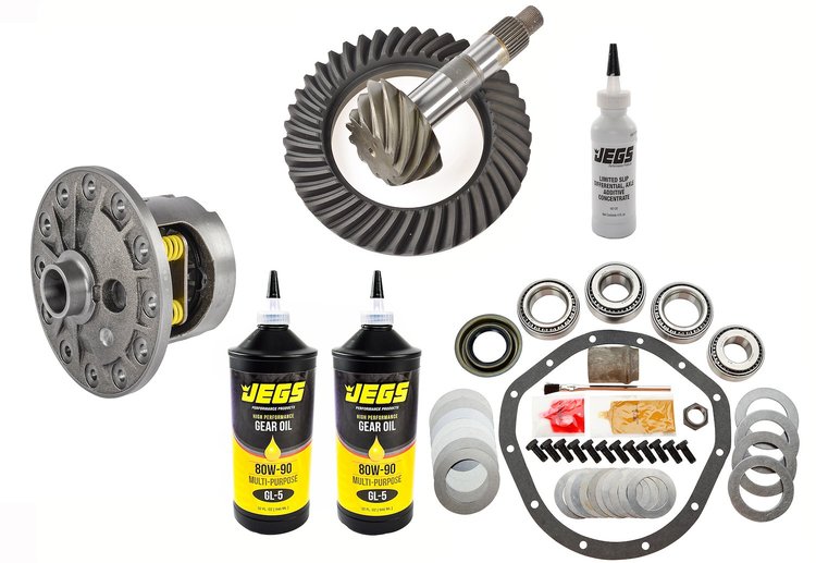 Posi Traction Differential / Ring & Pinion Kit for GM Truck 12-Bolt, [3.73 Ratio]